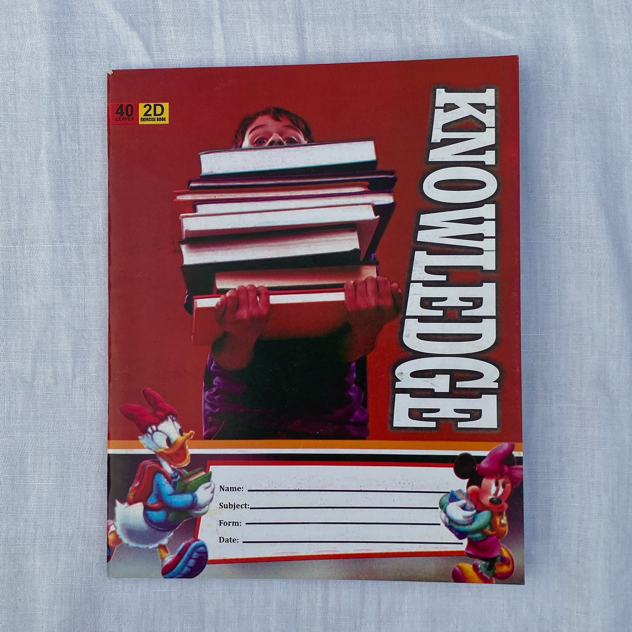 2D (4 Line) Notebook