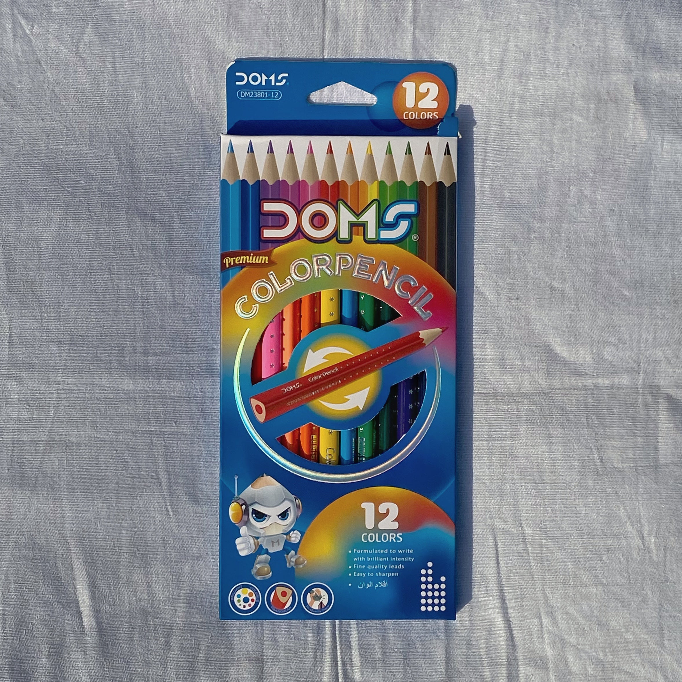Doms premium Triangle Color Pencils