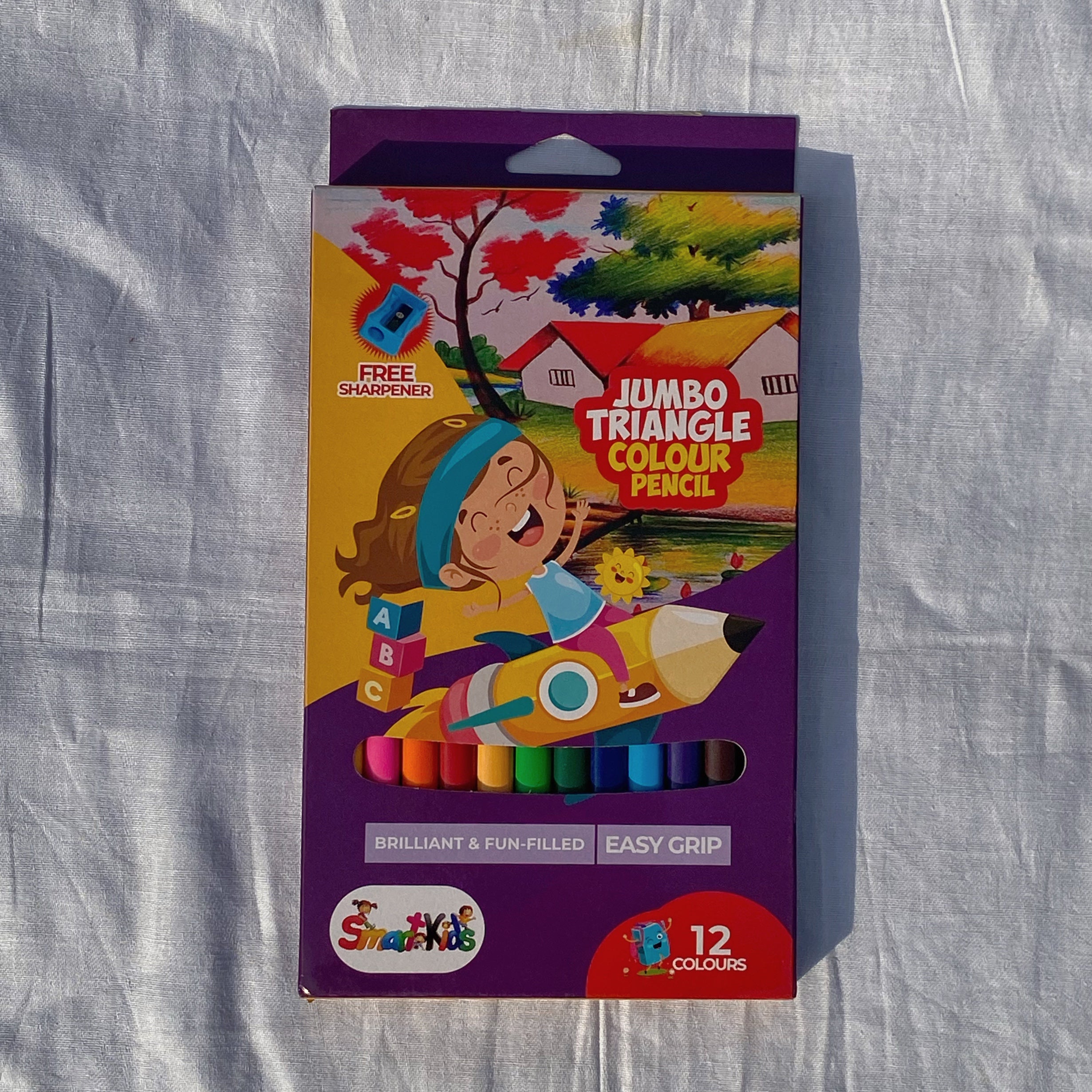 Smartkids Jumbo Triangle Color Pencils