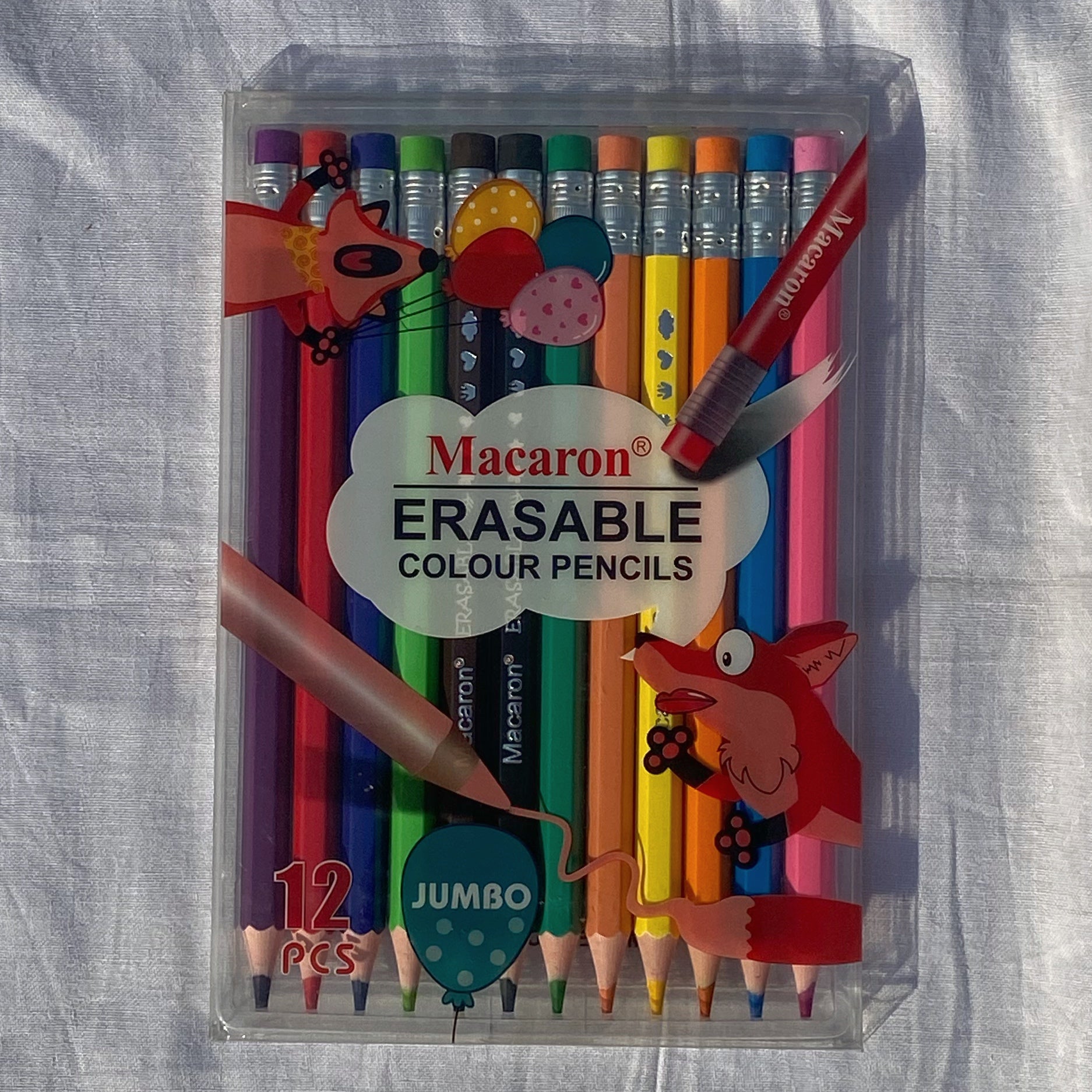 Macaron Erasable Color Pencils